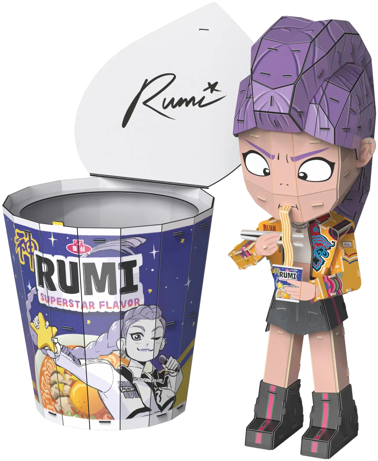 KPDH 4D Palapeli Ramen Kuppi Rumi - 6
