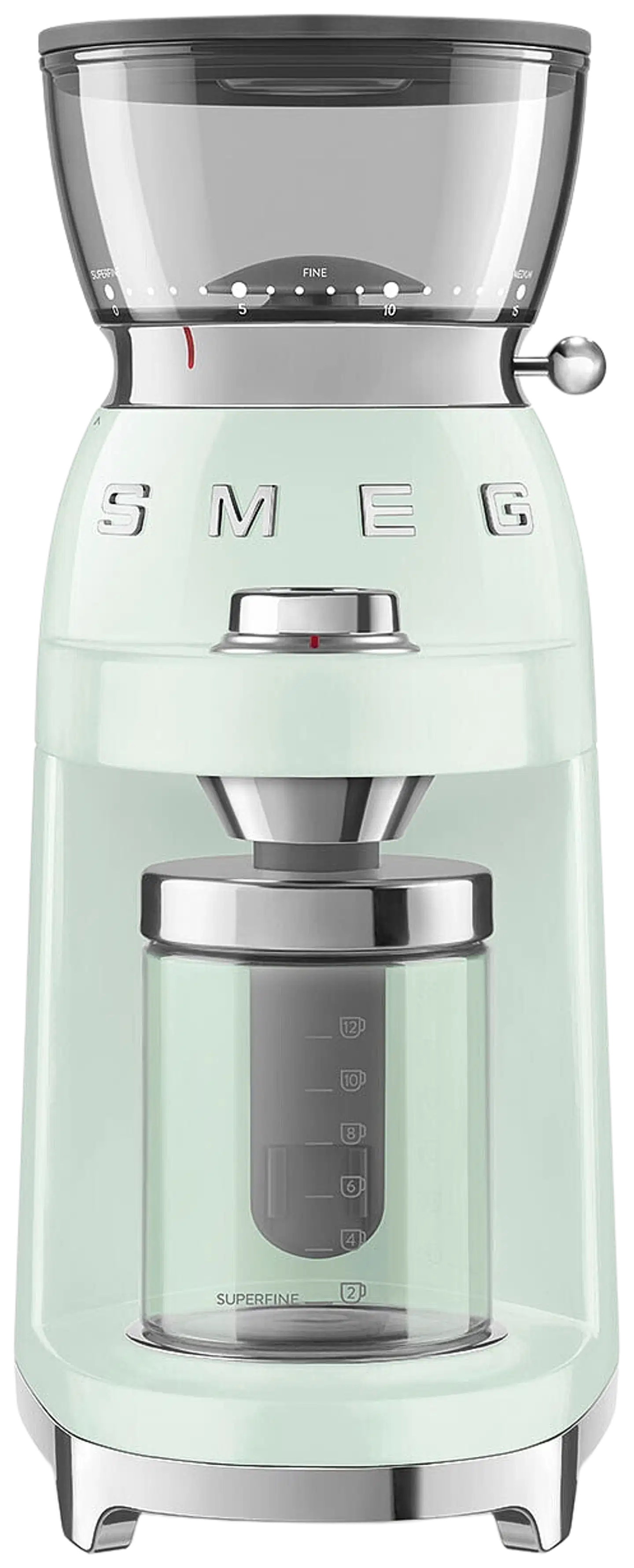 Smeg kahvimylly CGF03PGEU mintunvihreä - 1