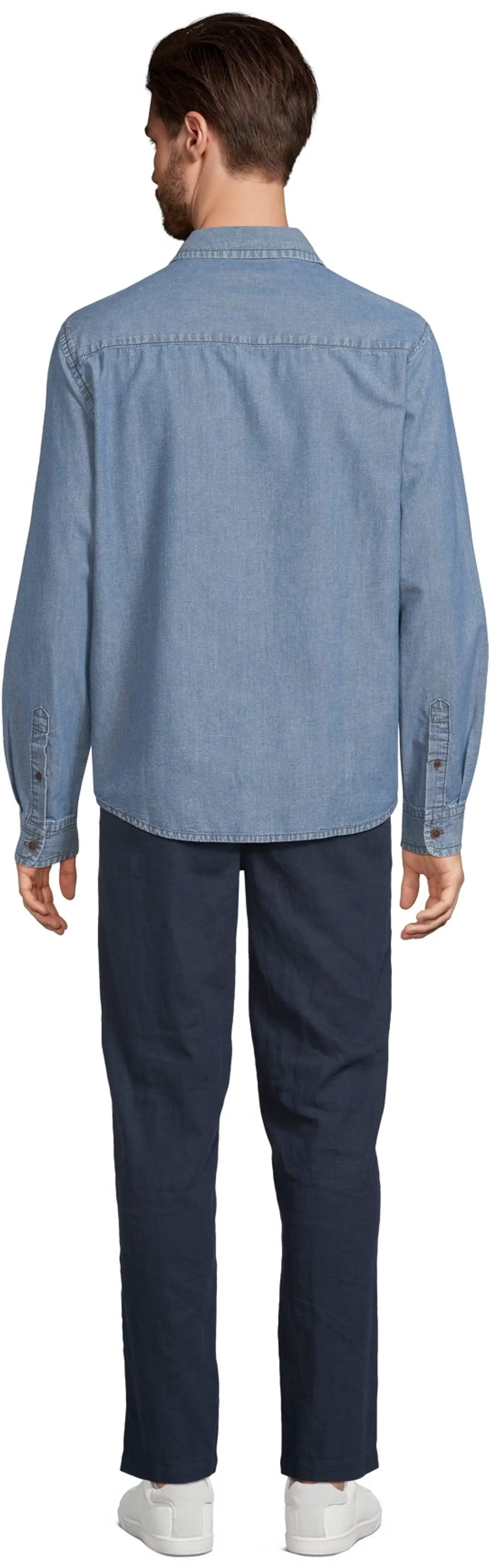 London Fog miesten farkkupaita chambray 194L03268 - Light Blue denim - 3