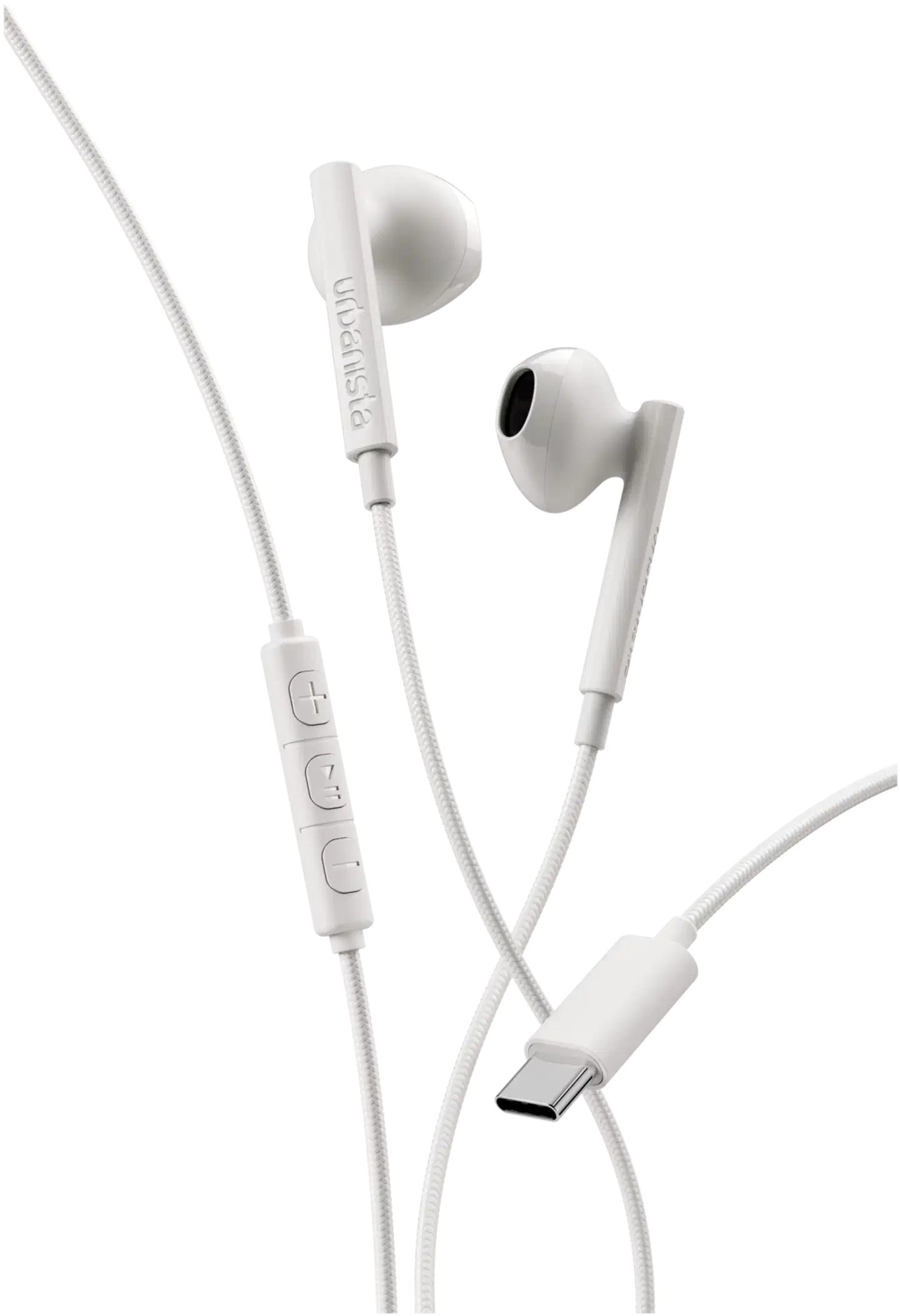Urbanista langalliset nappikuulokkeet USB-C liitännällä San Francisco 2 valkoinen - 1