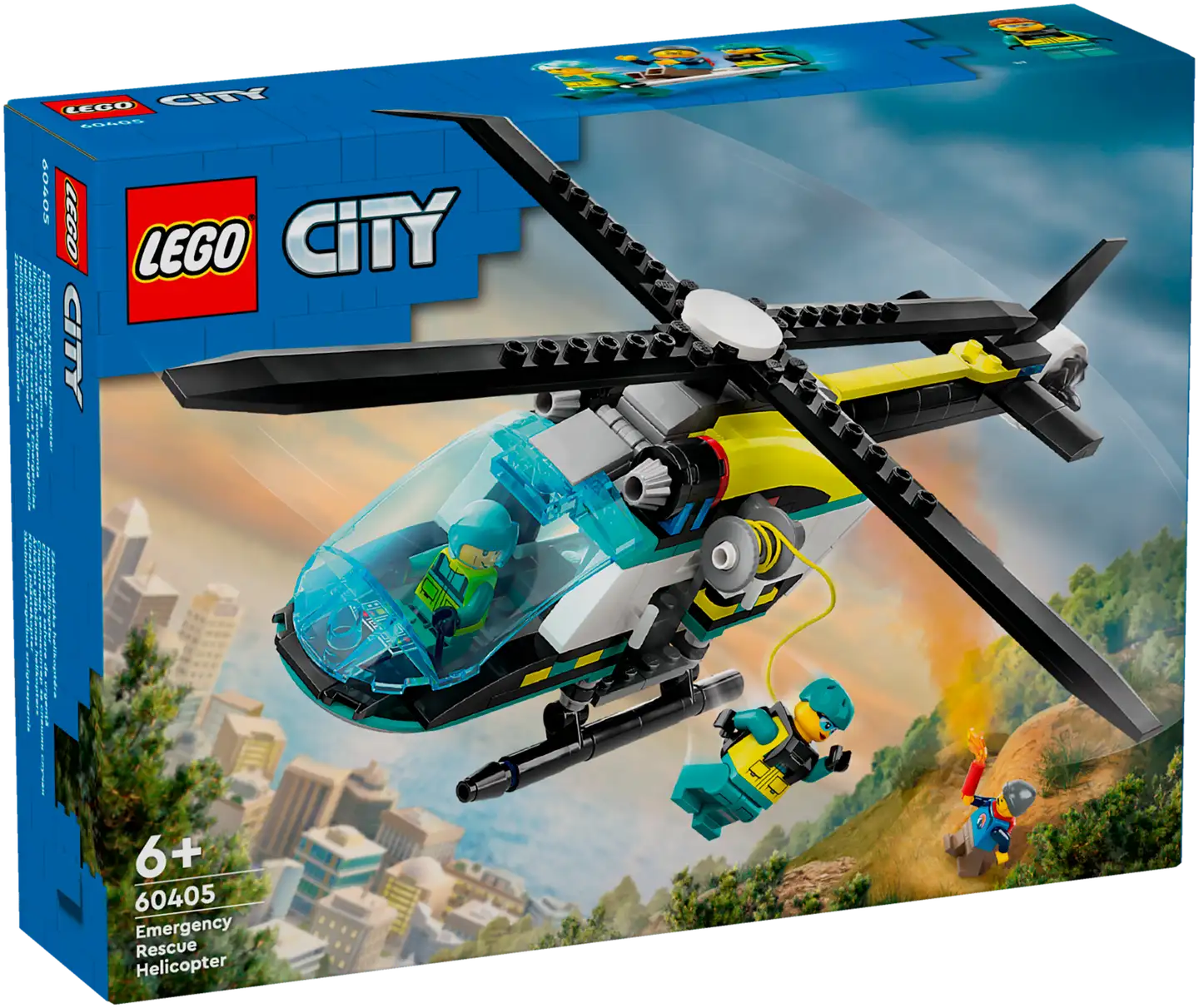 LEGO City Great Vehicles 60405 Pelastushelikopteri - 1