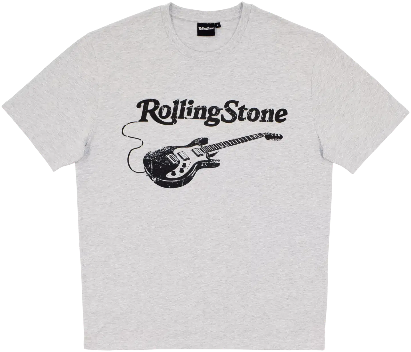 Rolling Stones miesten printti T-paita AM-RSMZ-01 - Harmaa melerattu