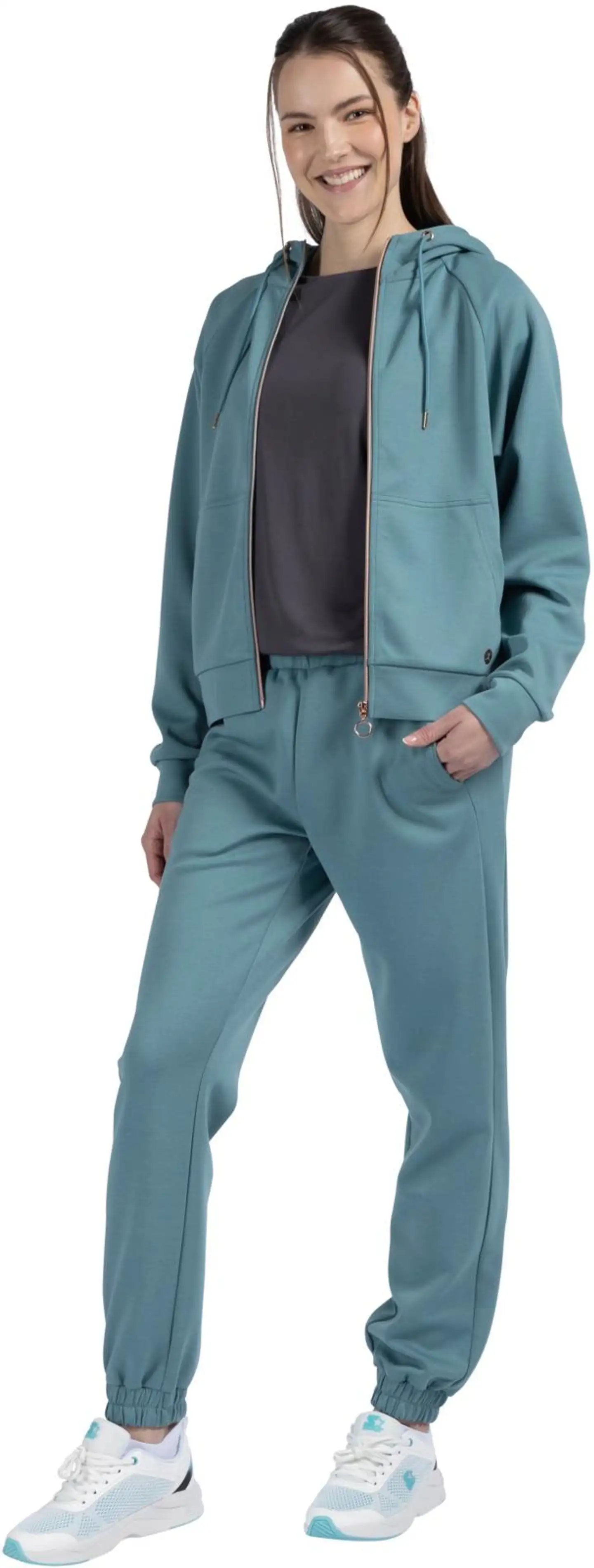 Danskin naisten t-paita modaalia PF-2502013 - Antracite 19-3908TCX - 6