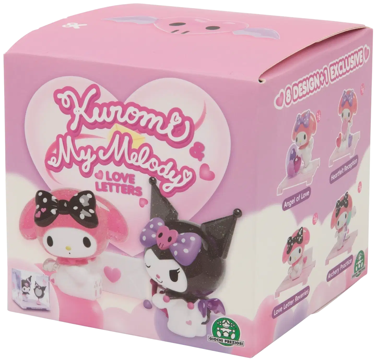 Kuromi & Melody Pro Love Letters -keräilyhahmo laatikossa - 3