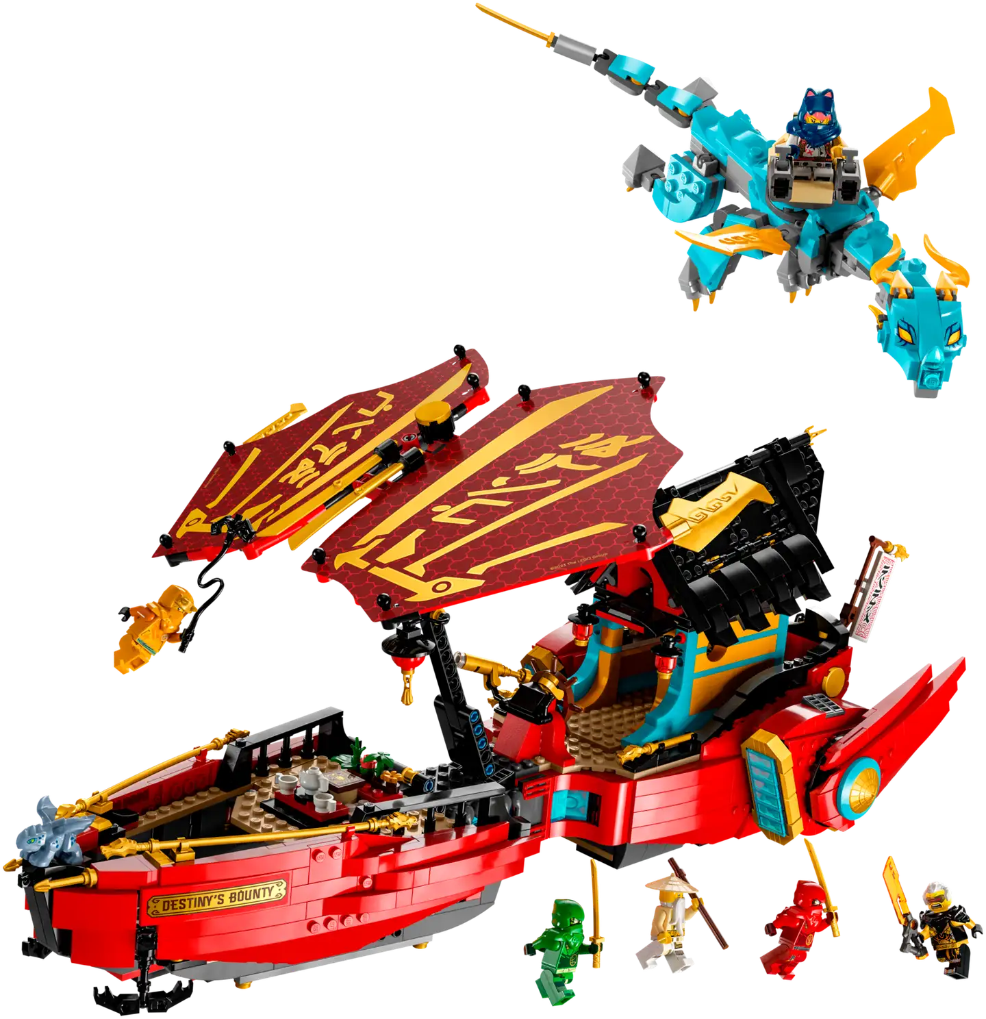 LEGO® Ninjago 71797 Kohtalon alus – kilpailu aikaa vastaan - 4