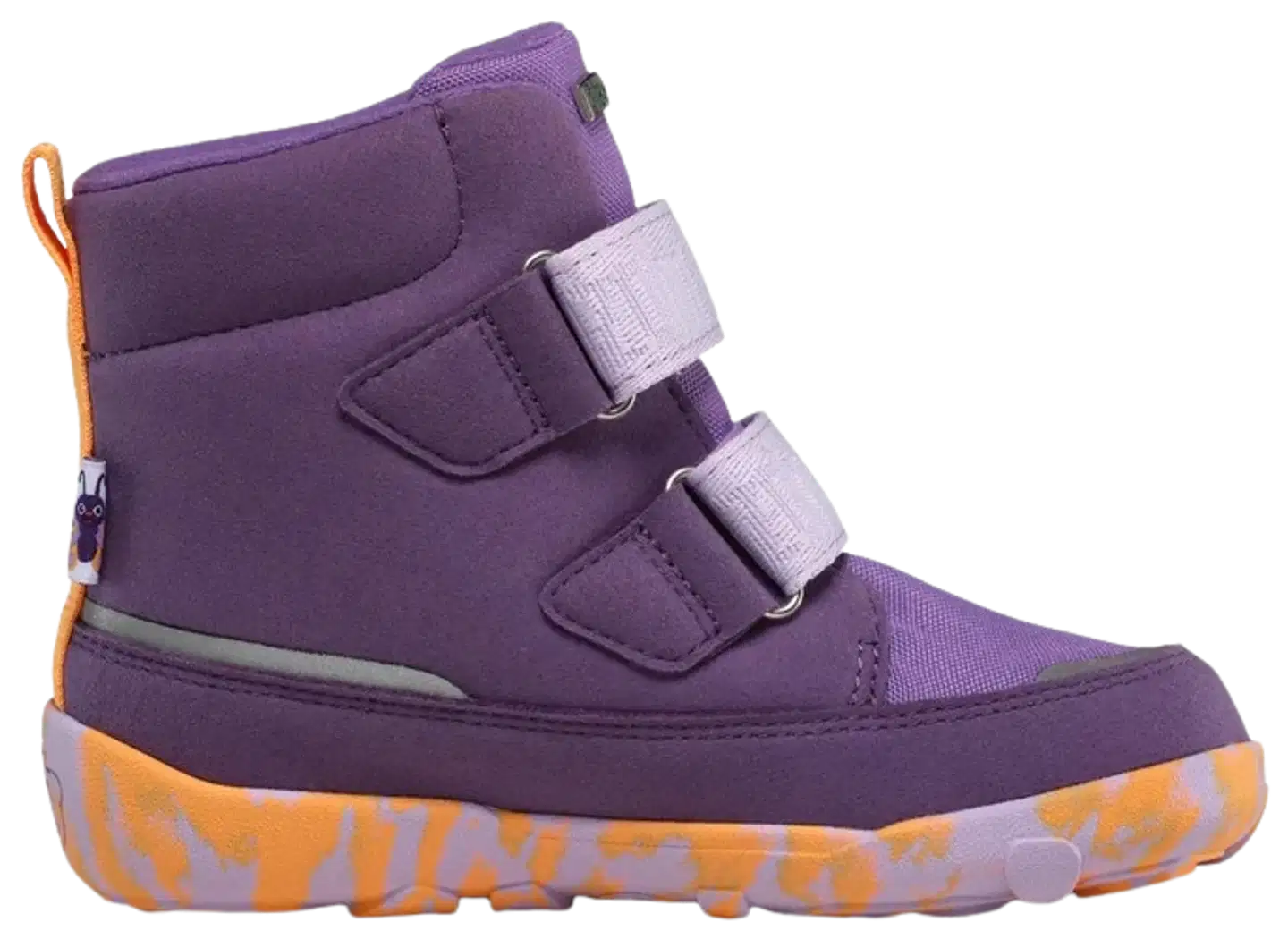 Affenzahn paljasjalkasaappaat Vegan Comfy - Butterfly - purple - 4