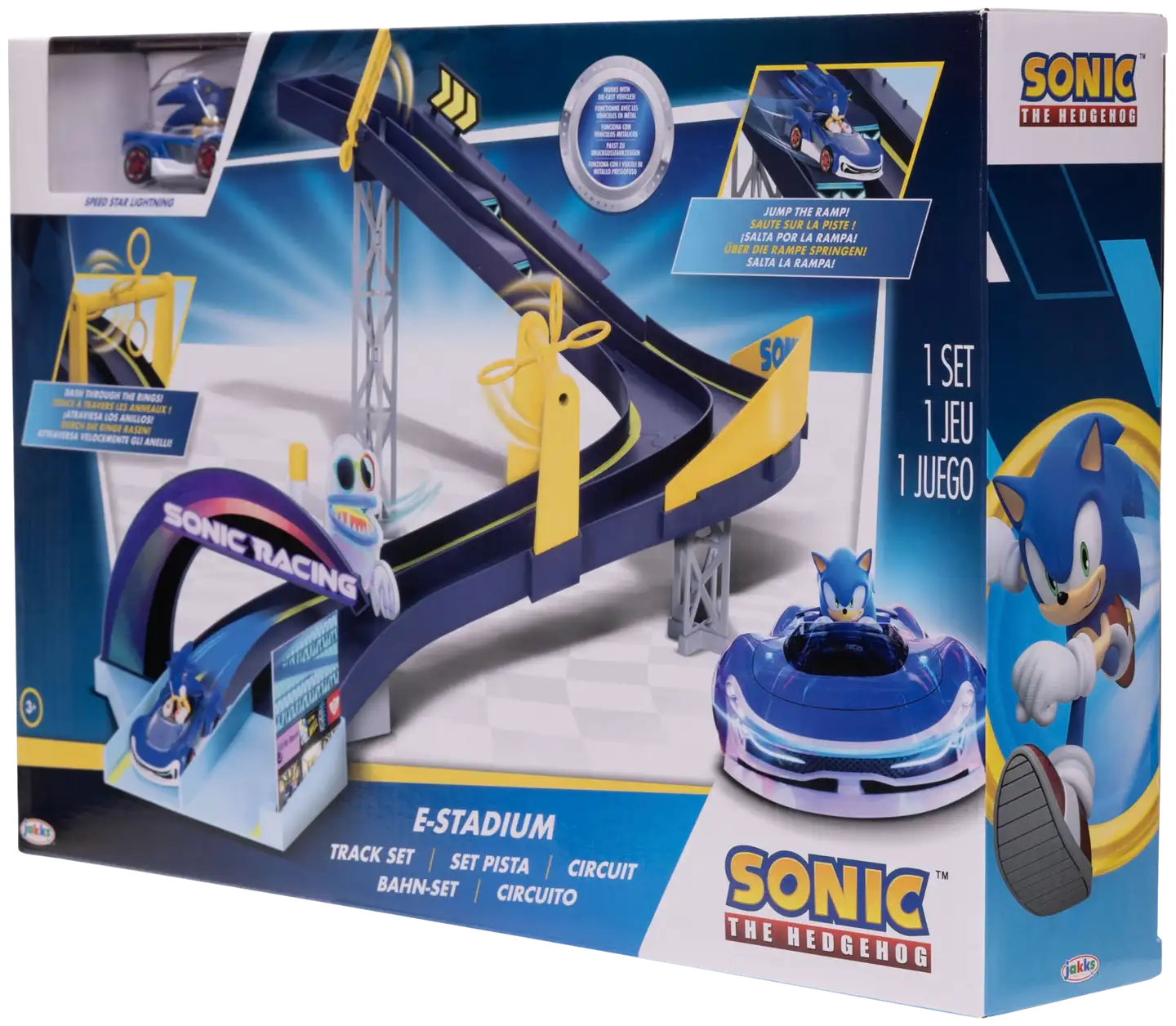 Sonic e-stadium ratasarja 1:64 die cast - 6