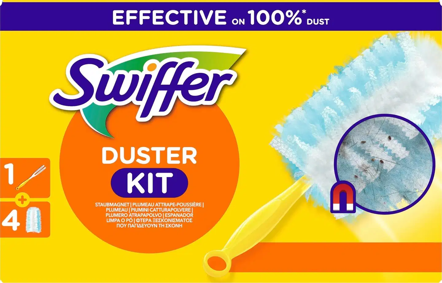 Swiffer Duster Kit (1 kahva+ 4 pölyhuiskaa) - 2
