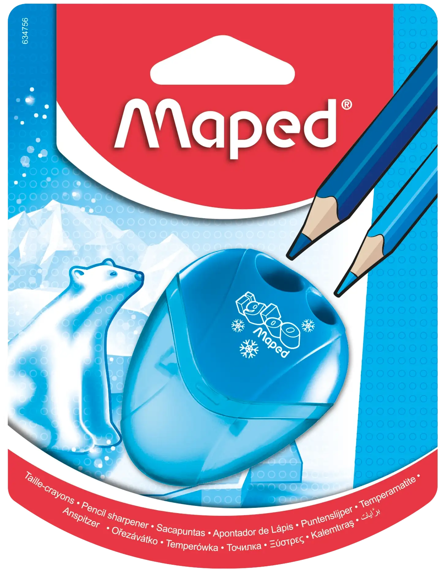 Maped teroitin Igloo 2 reiällä korttipakkauksessa - 3