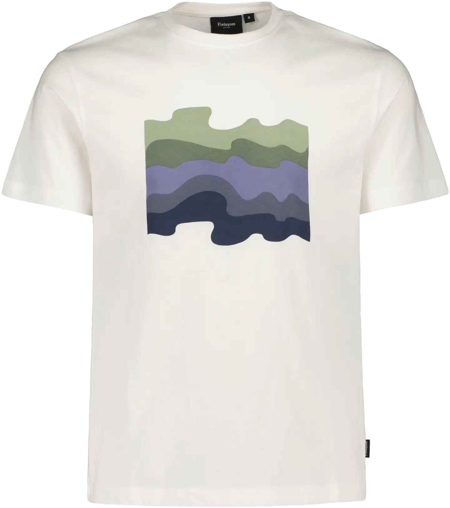 Finlayson miesten T-paita Aalto - WHITE - 1