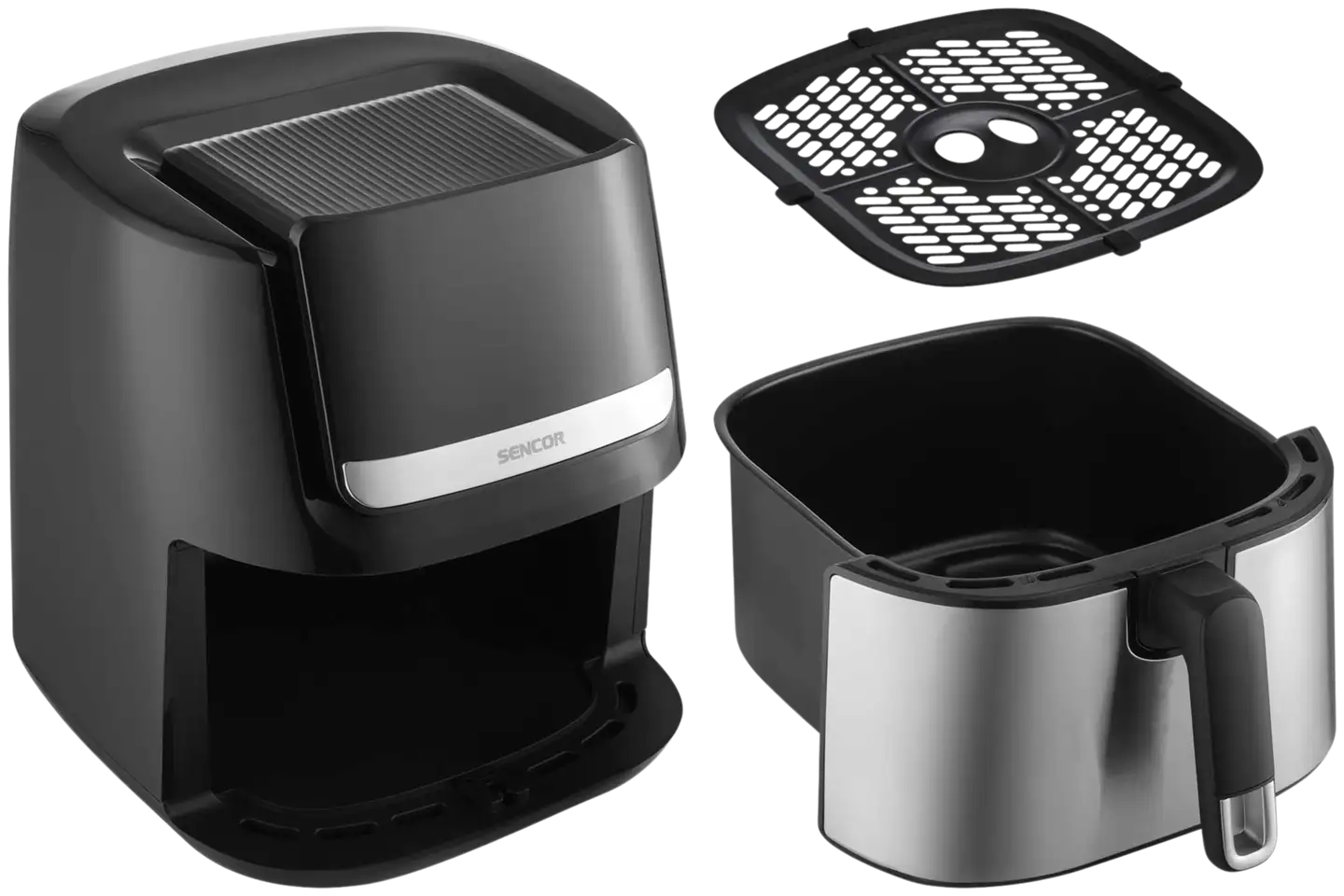 Sencor air fryer kiertoilmakypsennin SFR 6600SS - 8