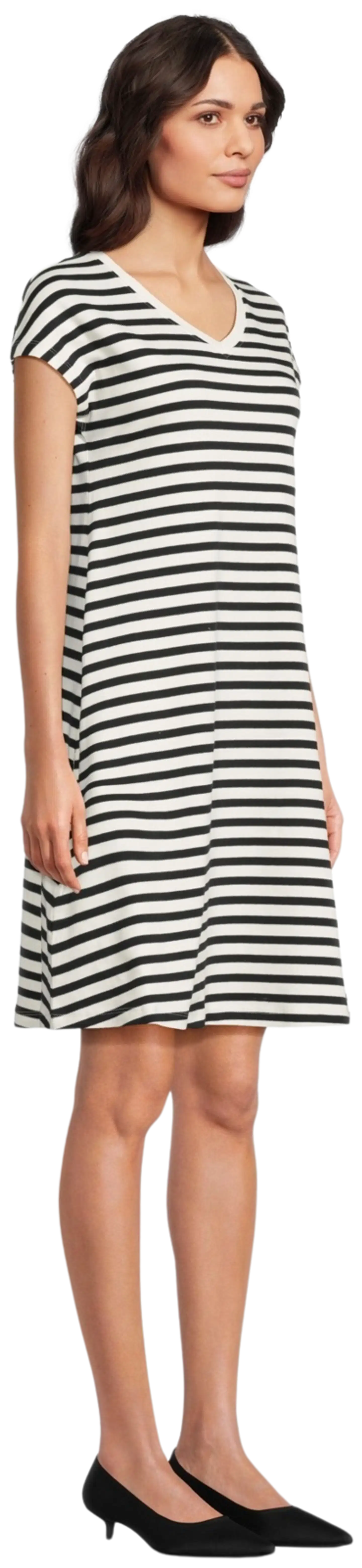 House naisten raidallinen mekko 218H261714 - Striped - 4