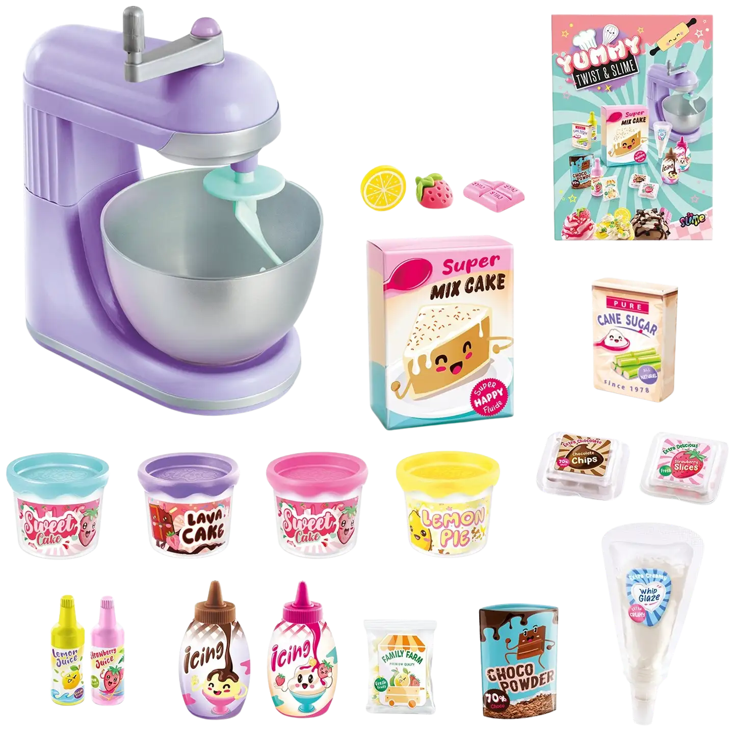 SO SLIME Yummy Twist and Slime setti - 1