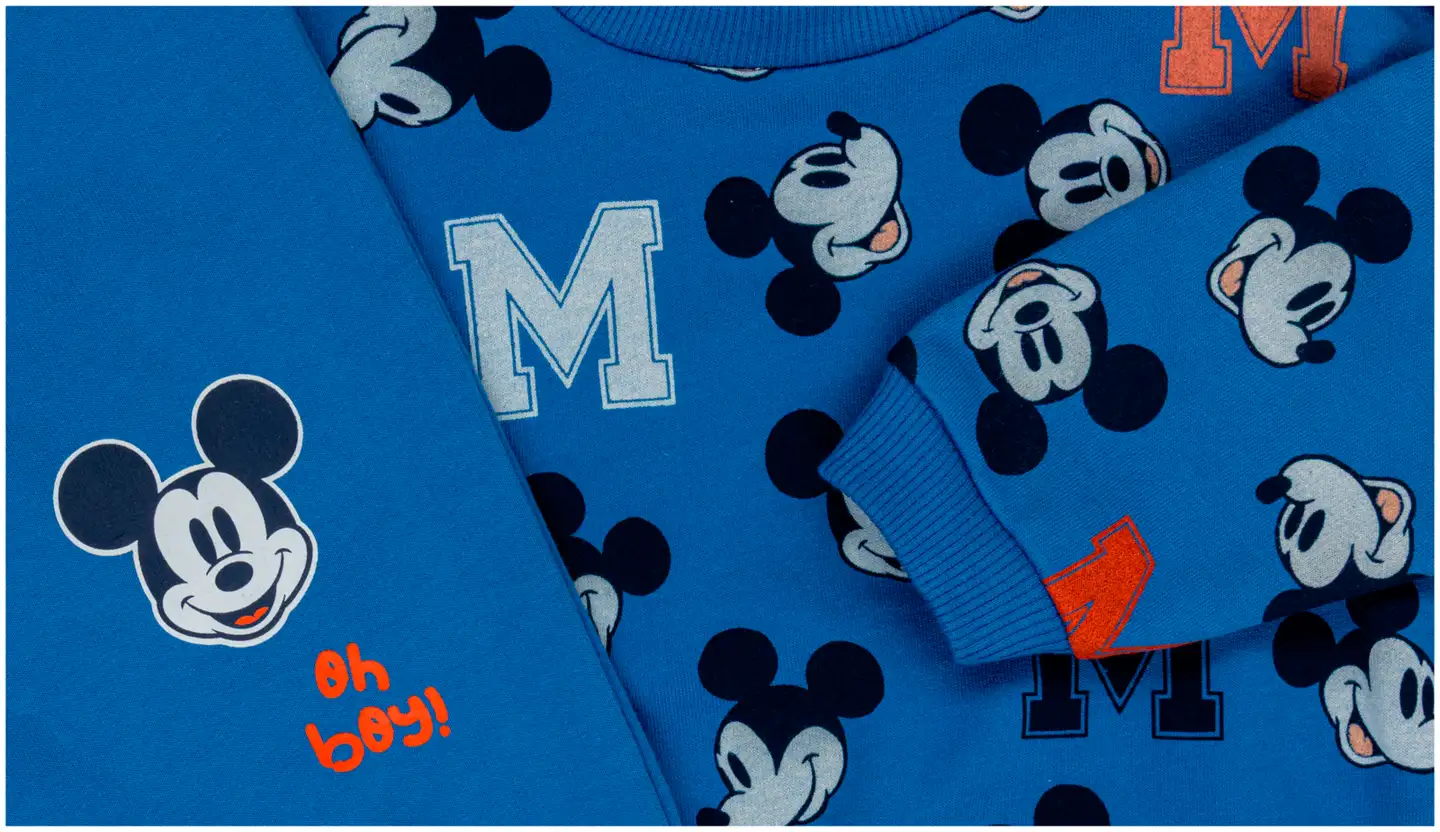 Disney vauvojen collegesetti Mikki Hiiri - Blue Light - 3