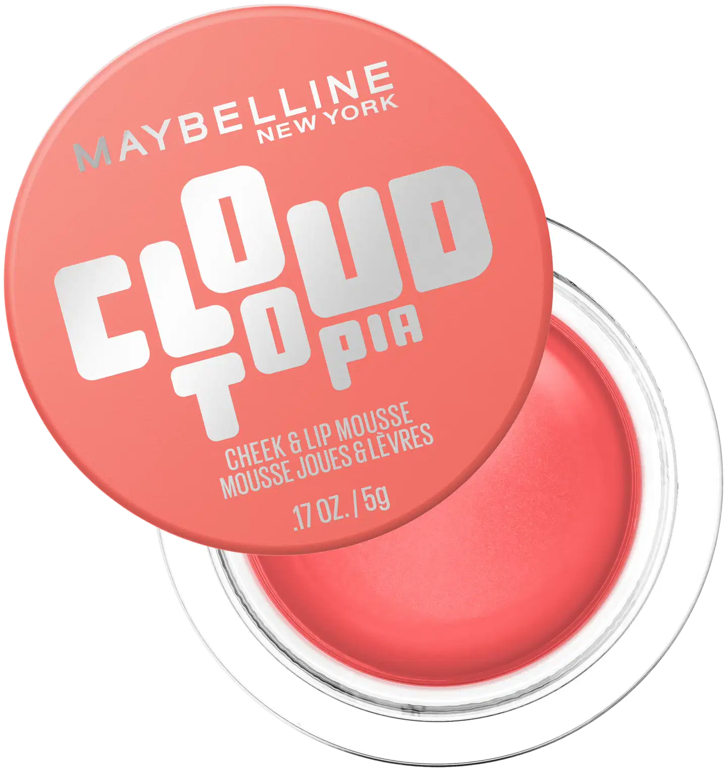Maybelline New York Cloudtopia 16H Huuli- & Poskimousse 9 Dreamy Dawn 5 g - Coral Illusion - 1