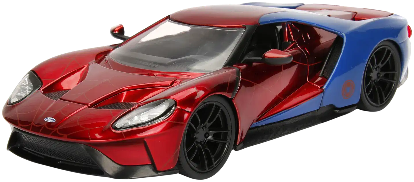 Jada Marvel Spider-Man ja 2017 Ford GT, 20 cm, 1:24, die-cast - 4