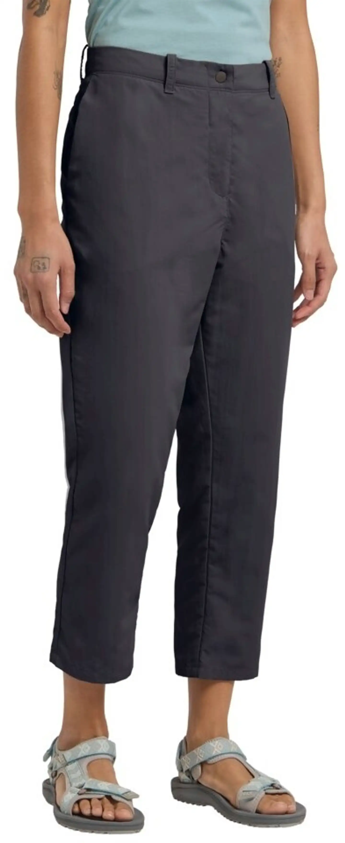 Jack Wolfskin naisten tihama 7 8  pants ulkoiluhousut A63881 - Dark Navy - 3