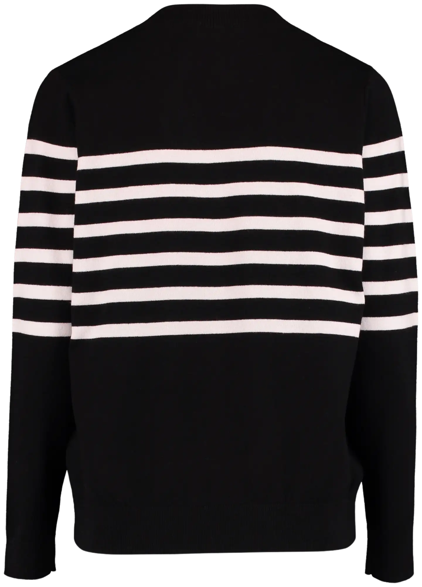 Zabaione naisten neule Palina HS-PR251-0160-1 - black offwhite stripes - 3