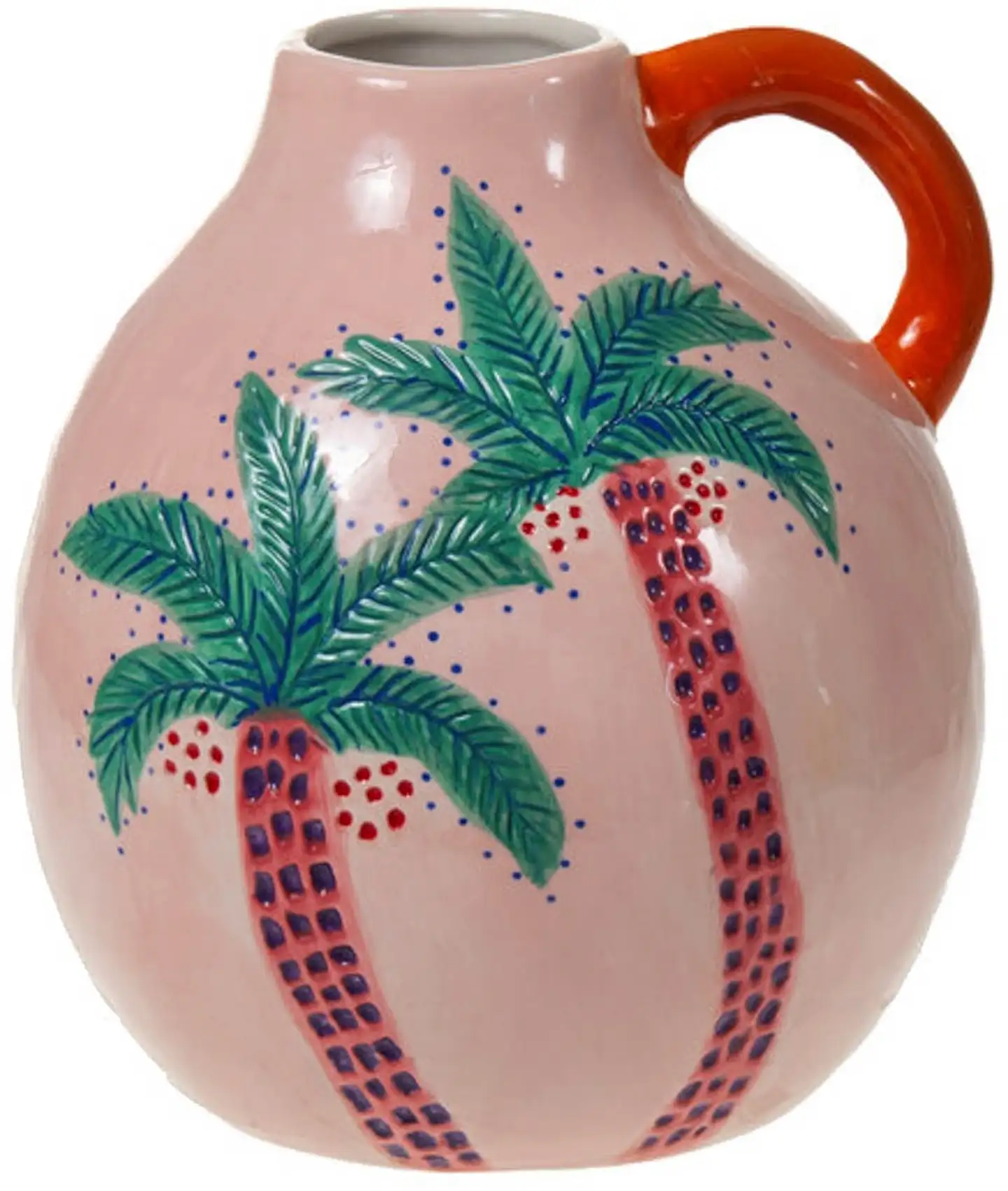 AmandaB Maljakko värikäs 19,5 cm, pinkki