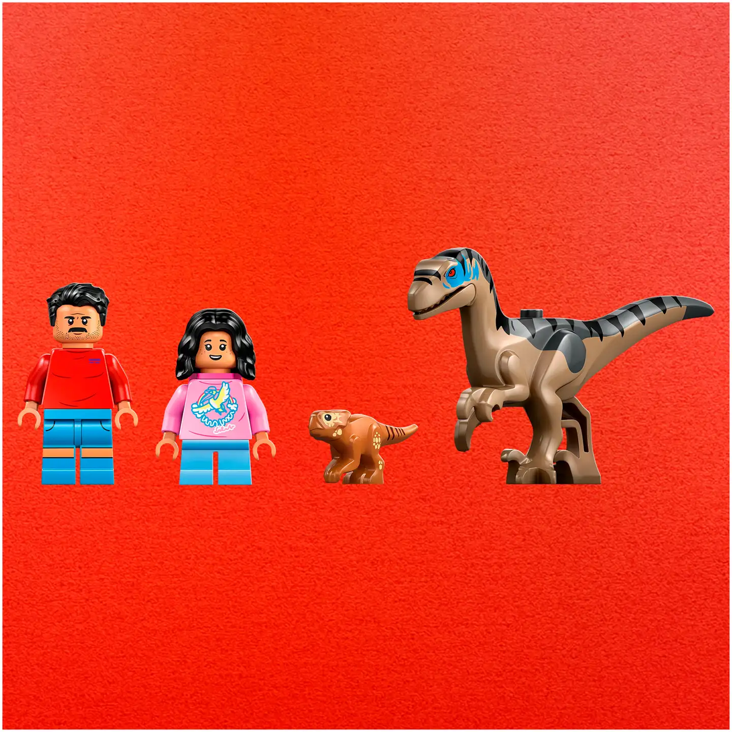 LEGO® Jurassic World Raptor ja pako maastoautolla 76972 - 6