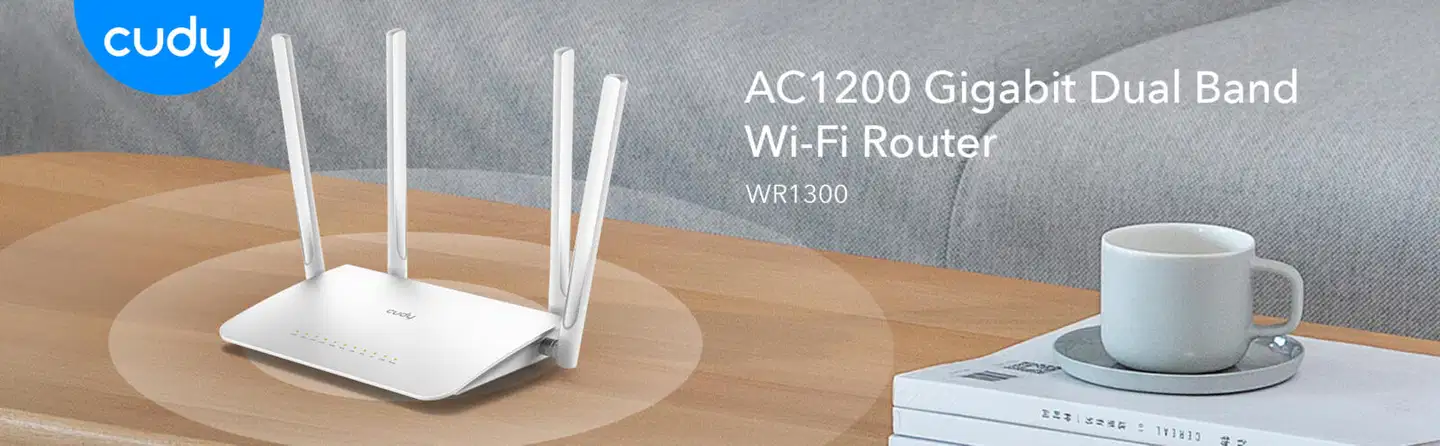 Cudy langaton sovitin WU1400 - 15