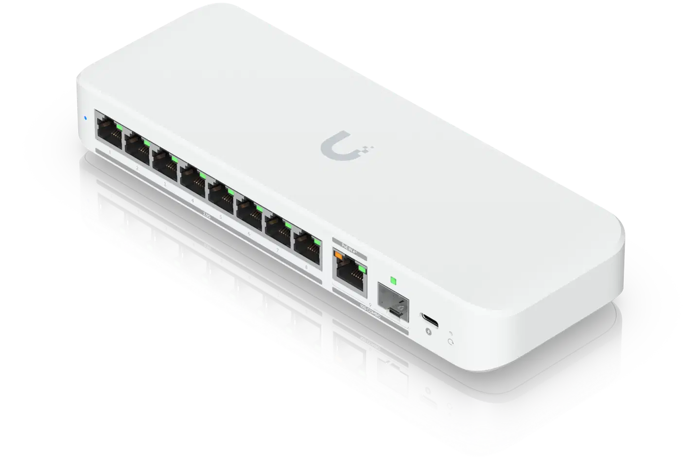 Ubiquiti 8-porttinen 2.5G-kytkin 10G uplink-liitännällä USW-Flex-2.5G-8 - 4