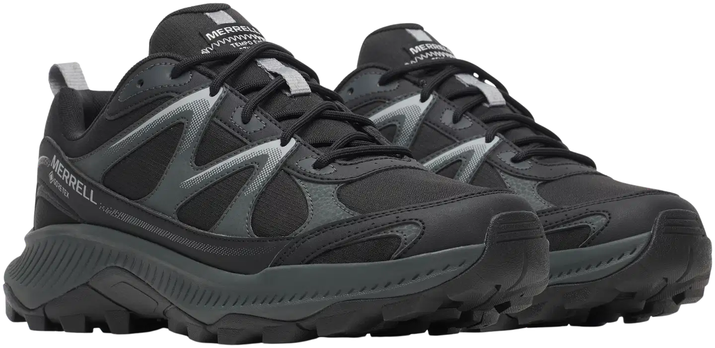Merrell miesten matalavartinen ulkoilukenkä Tempo EXP Active Gore-Tex - Black - 3