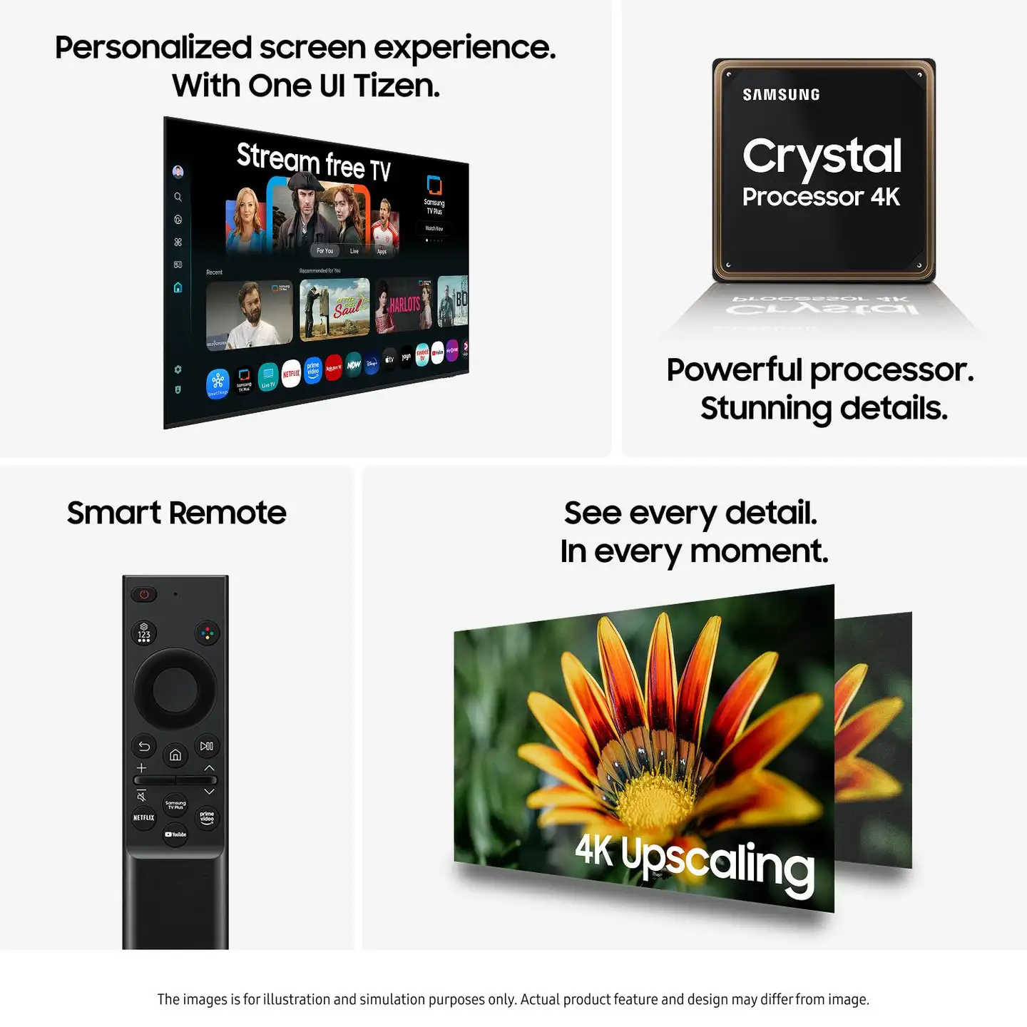 Samsung 50" 4K UHD Smart LED TV TU50U8005F - 4