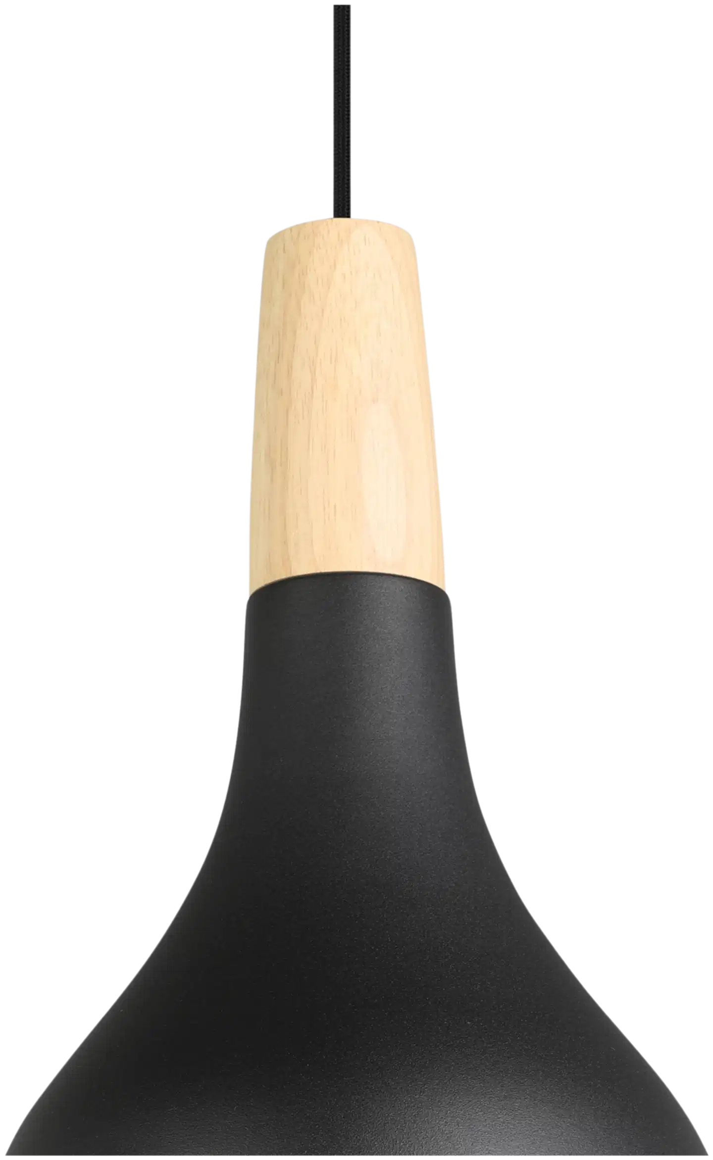 EGLO Riippuvalaisin Sabinar 40W Ø18cm musta/puu - 3