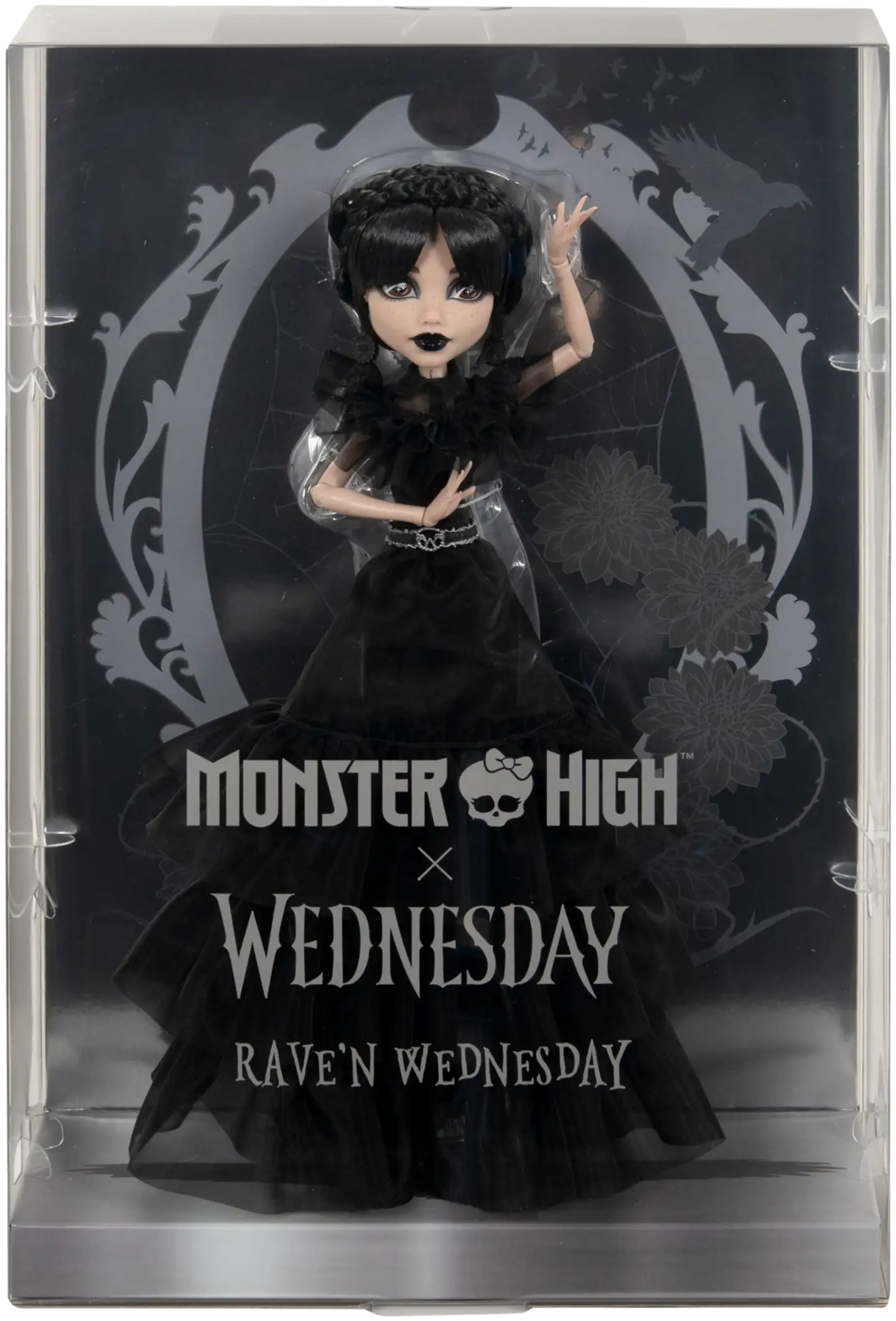 Monster High X Wednesday Raven's dress -nukke - 3