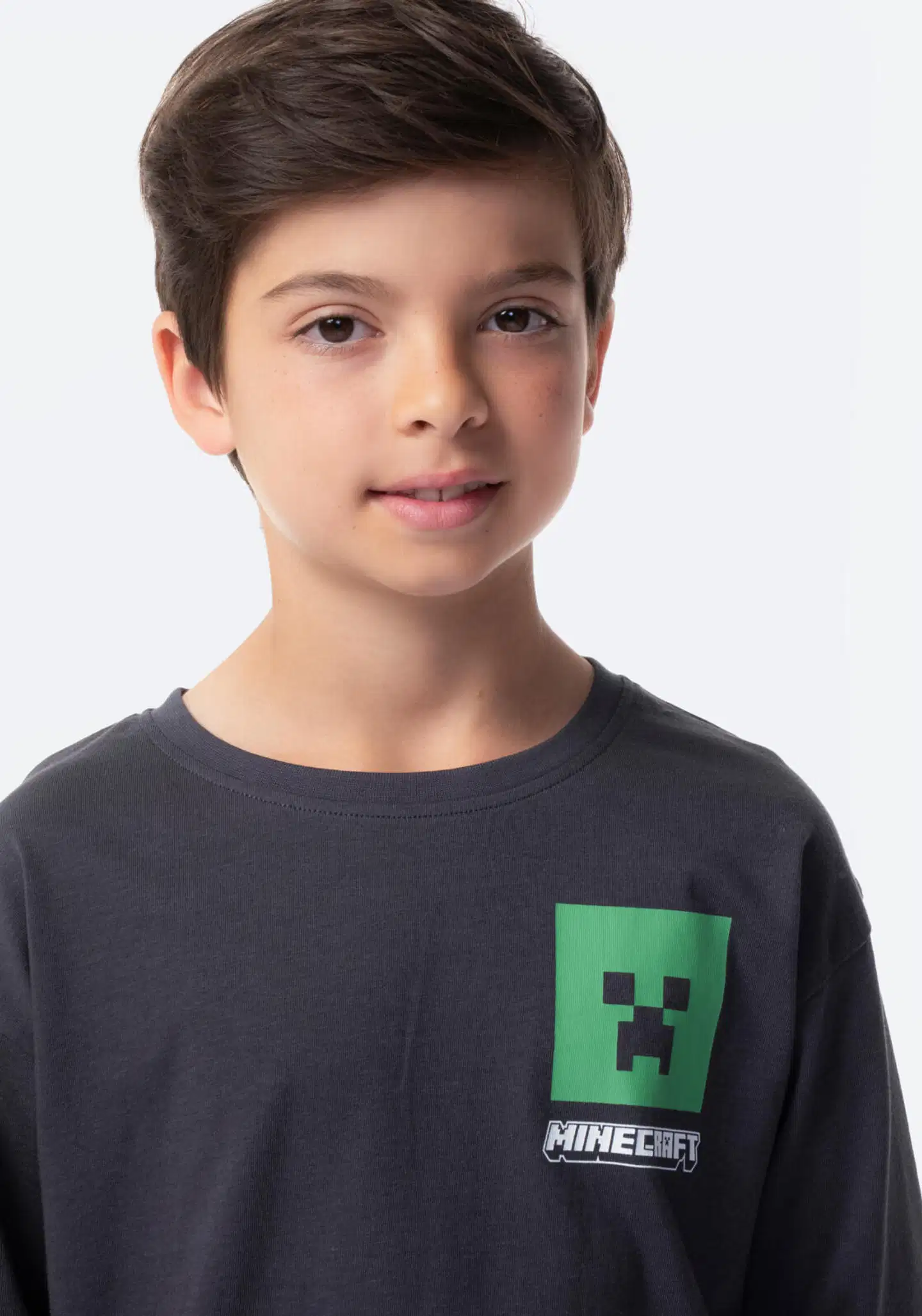 Minecraft lasten pitkähihainen t-paita I287924 - ANTHRACITE - 5