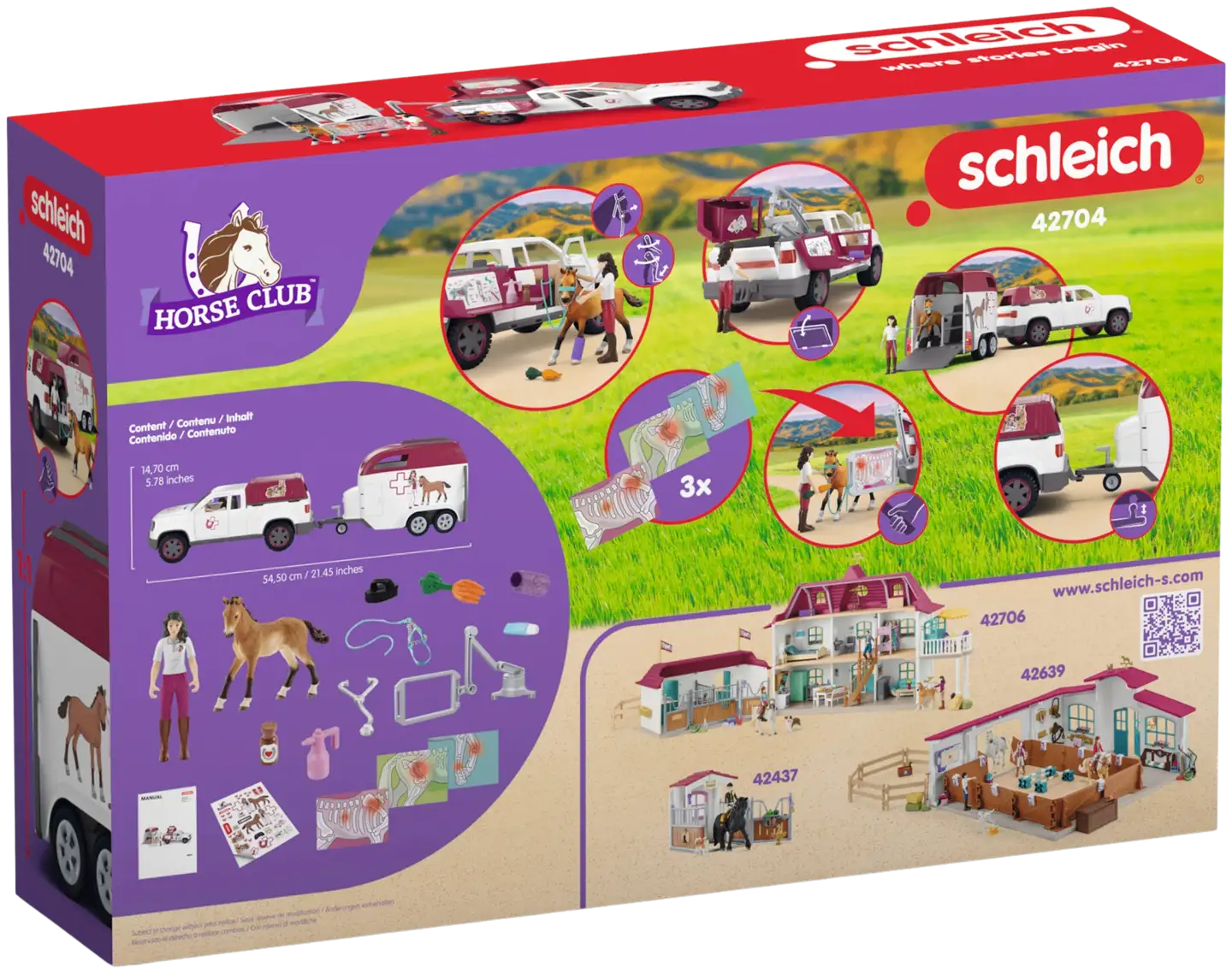 Schleich Liikkuva eläinlääkäri ja vaunu - 10