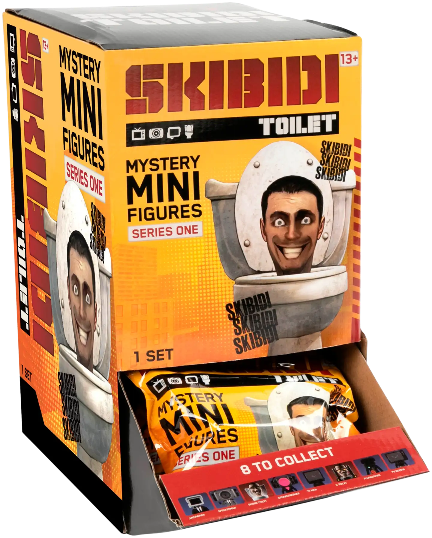 Skibidi Toilet Mini Figuuri Yllätyspakkaus - 1