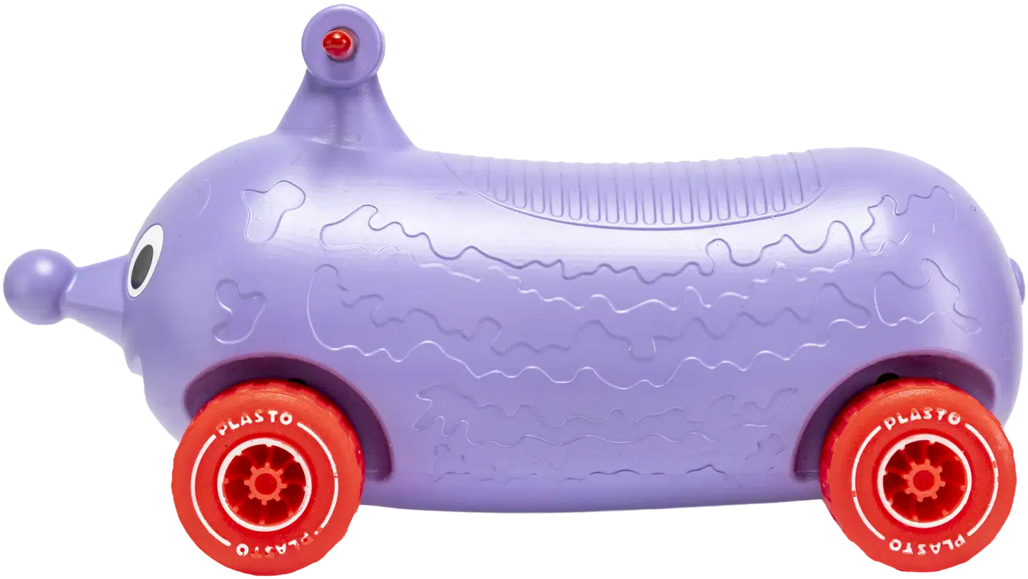 Plasto kuueläin kurkkumaasta lila 19 cm - 5