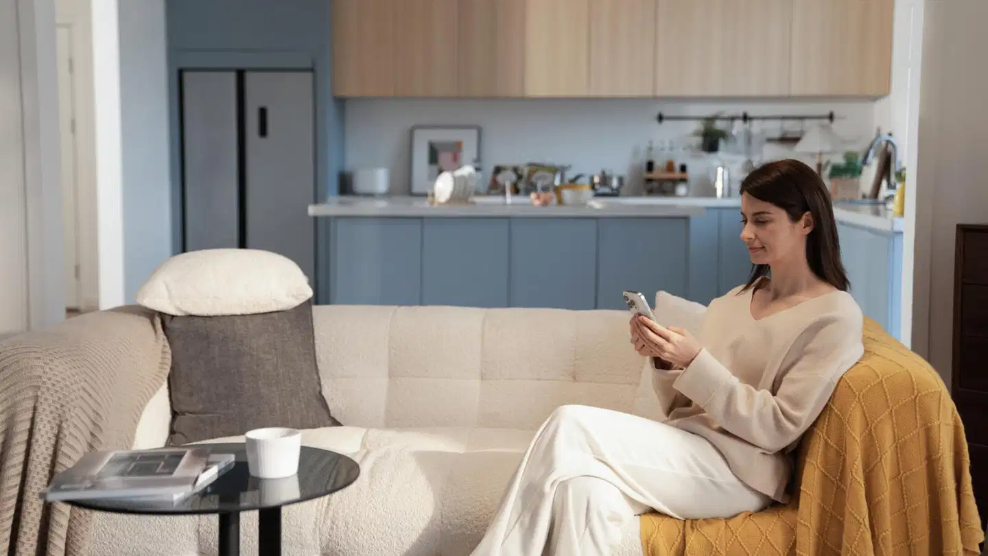 Imilab C30 Dual 3K+3K WiFi -valvontakamera kahdella objektiivilla sisäkäyttöön CMSXJ111A - 61