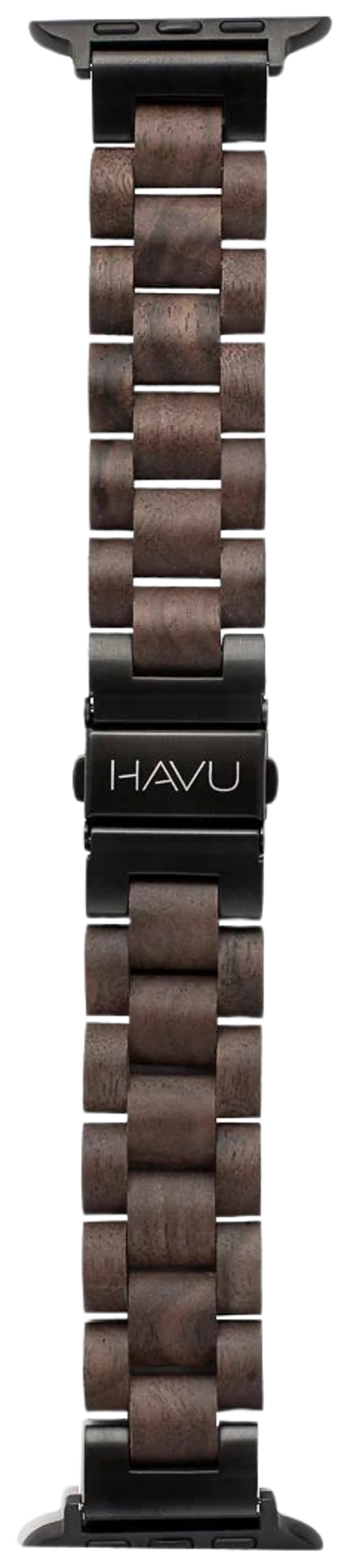 Havu Apple Watch -ranneke, pähkinäpuu (42/44/45/49 mm) - 1