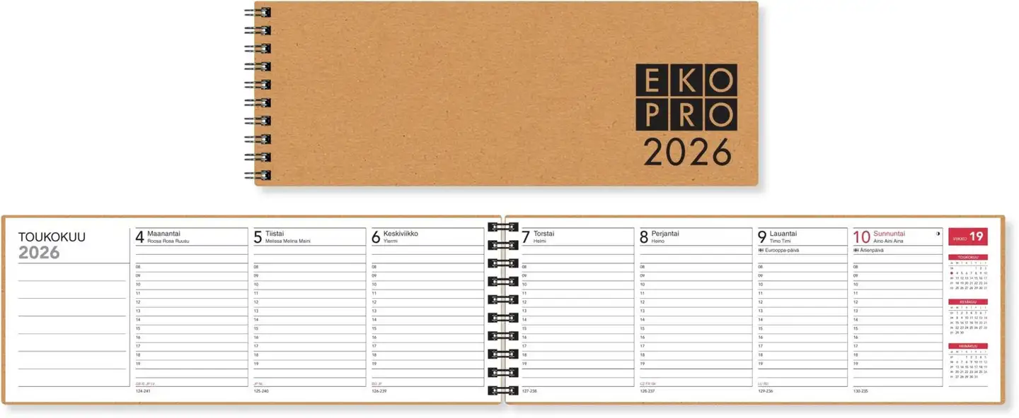 Pöytäkalenteri EkoPro 2026