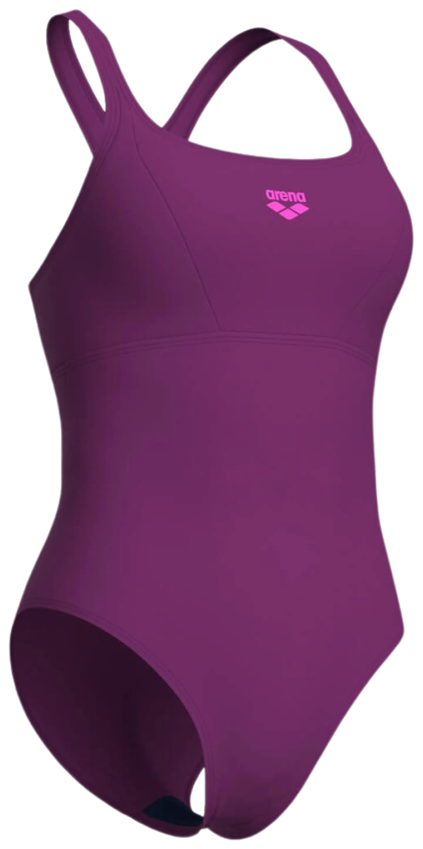 Arena naisten Solid Control Pro uimapuku - Purple Wine - 2