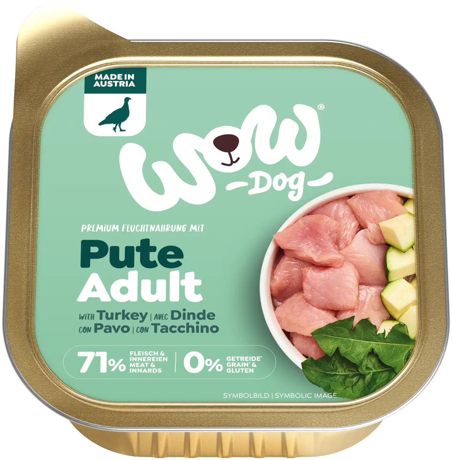 WOW DOG ADULT Kalkkuna patee 150 g