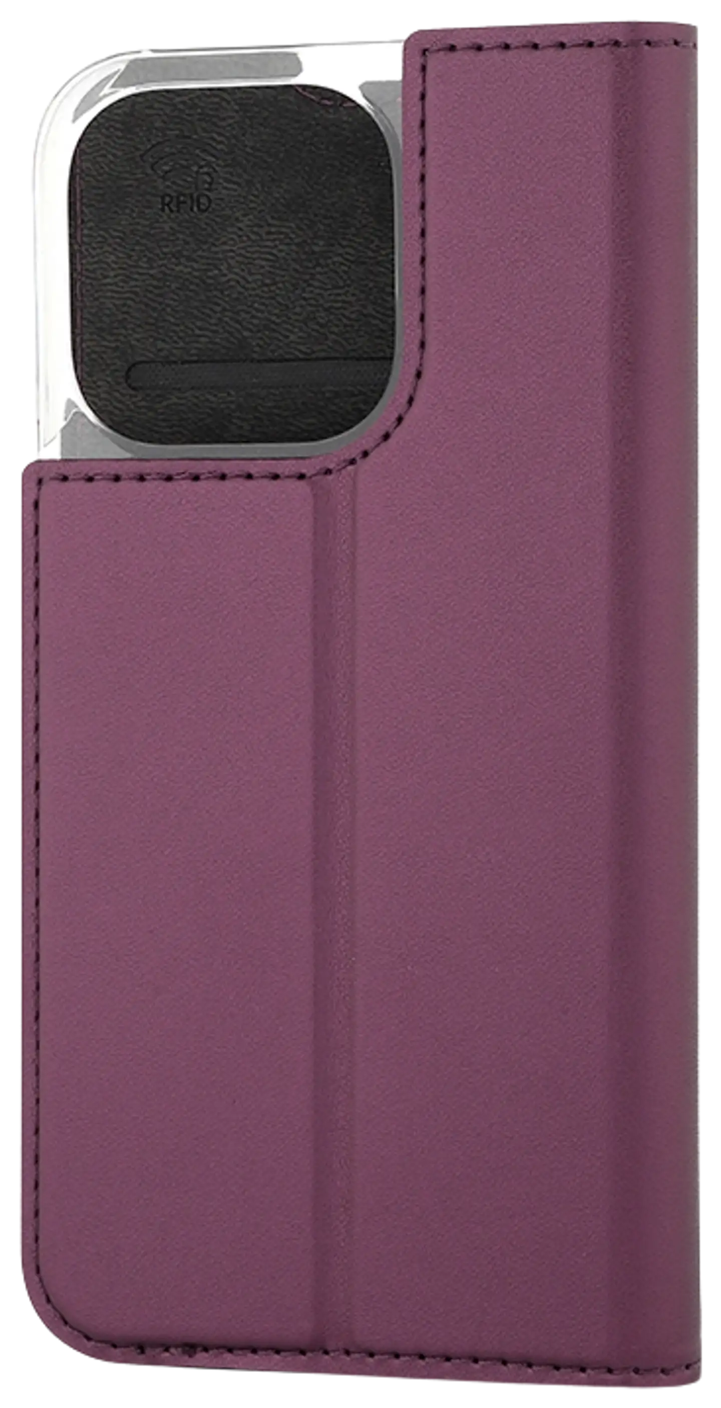 Wave Book Case, Apple iPhone 14 Pro, Smoky Sangria - 2