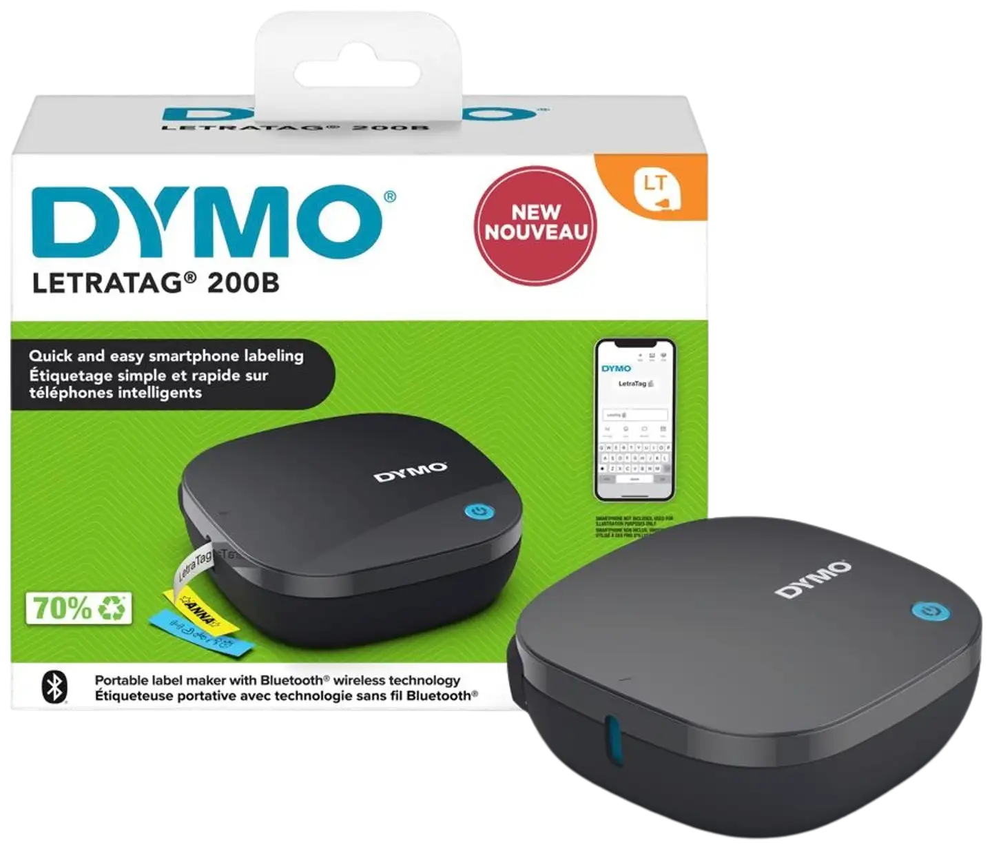 DYMO Letratag 200B - 1