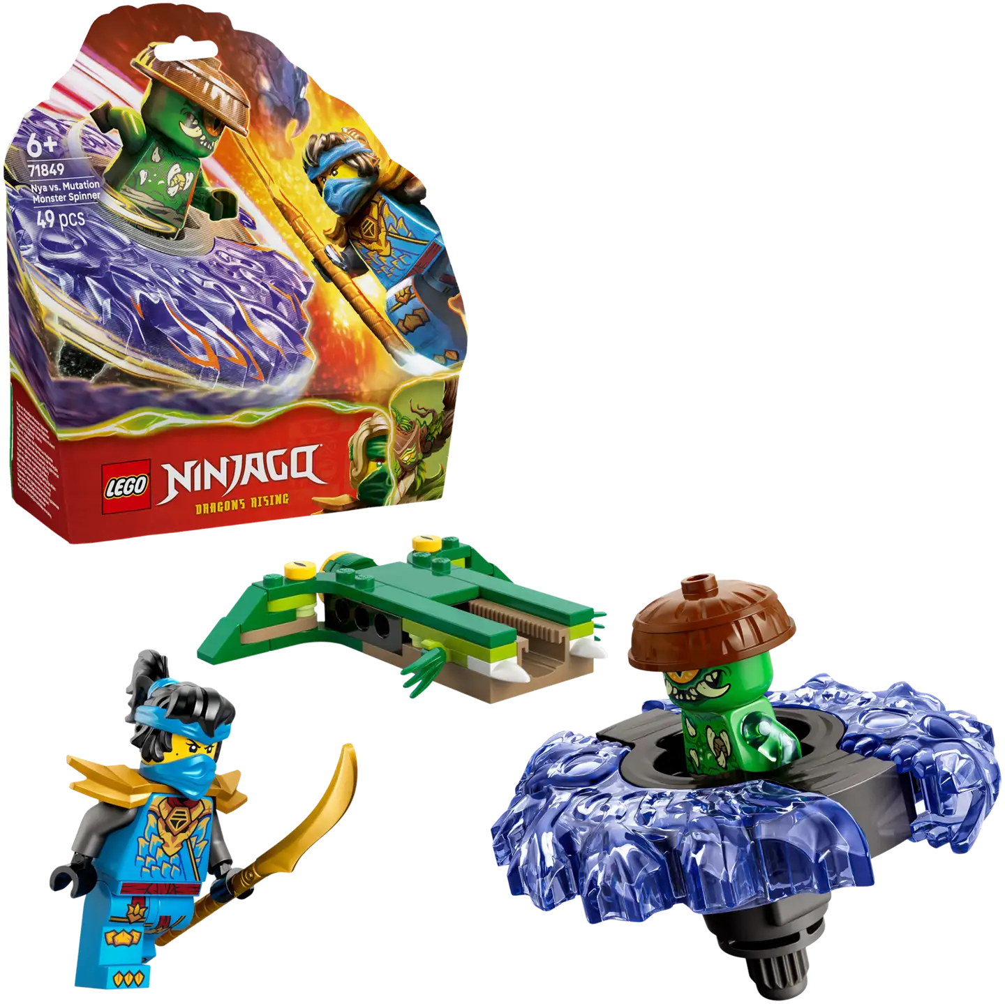 LEGO® Ninjago 71849 Nya vastaan mutaatiohirviöspinneri - 1