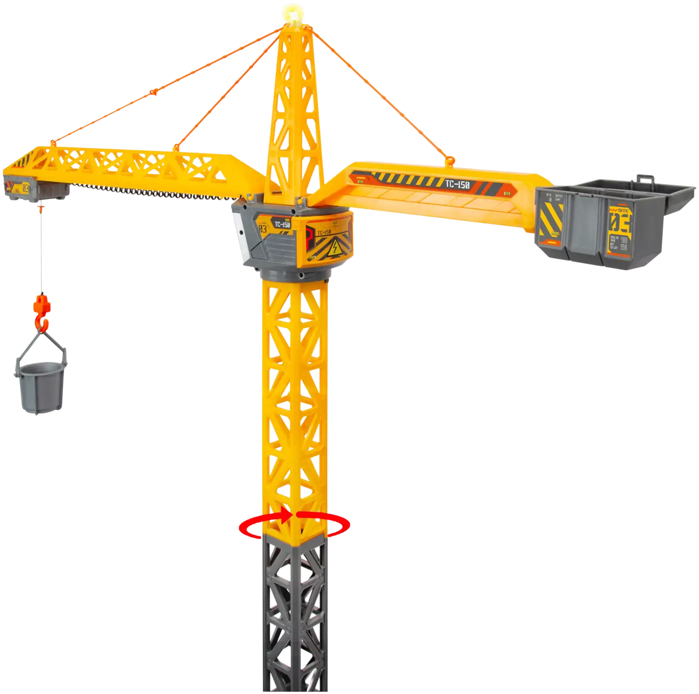 Dickie Toys RC Titan Nosturi, 150 cm, 2,4 GHz - 4