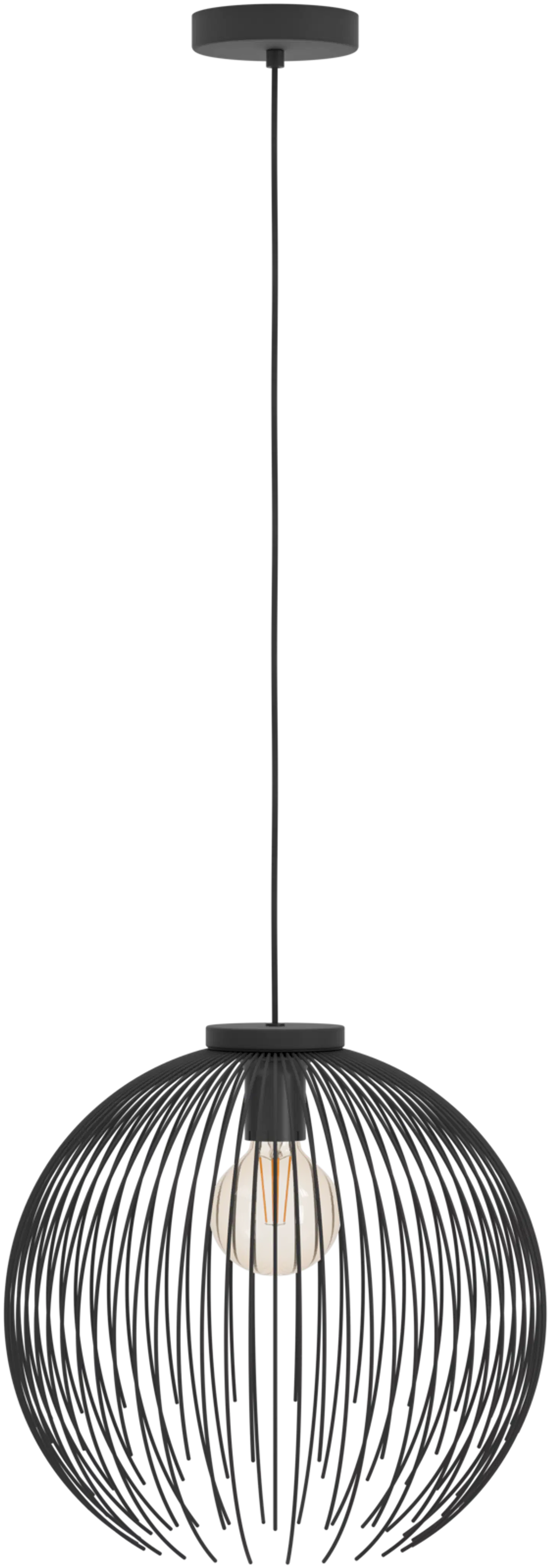 EGLO riippuvalaisin Venezuela E27 musta - 3