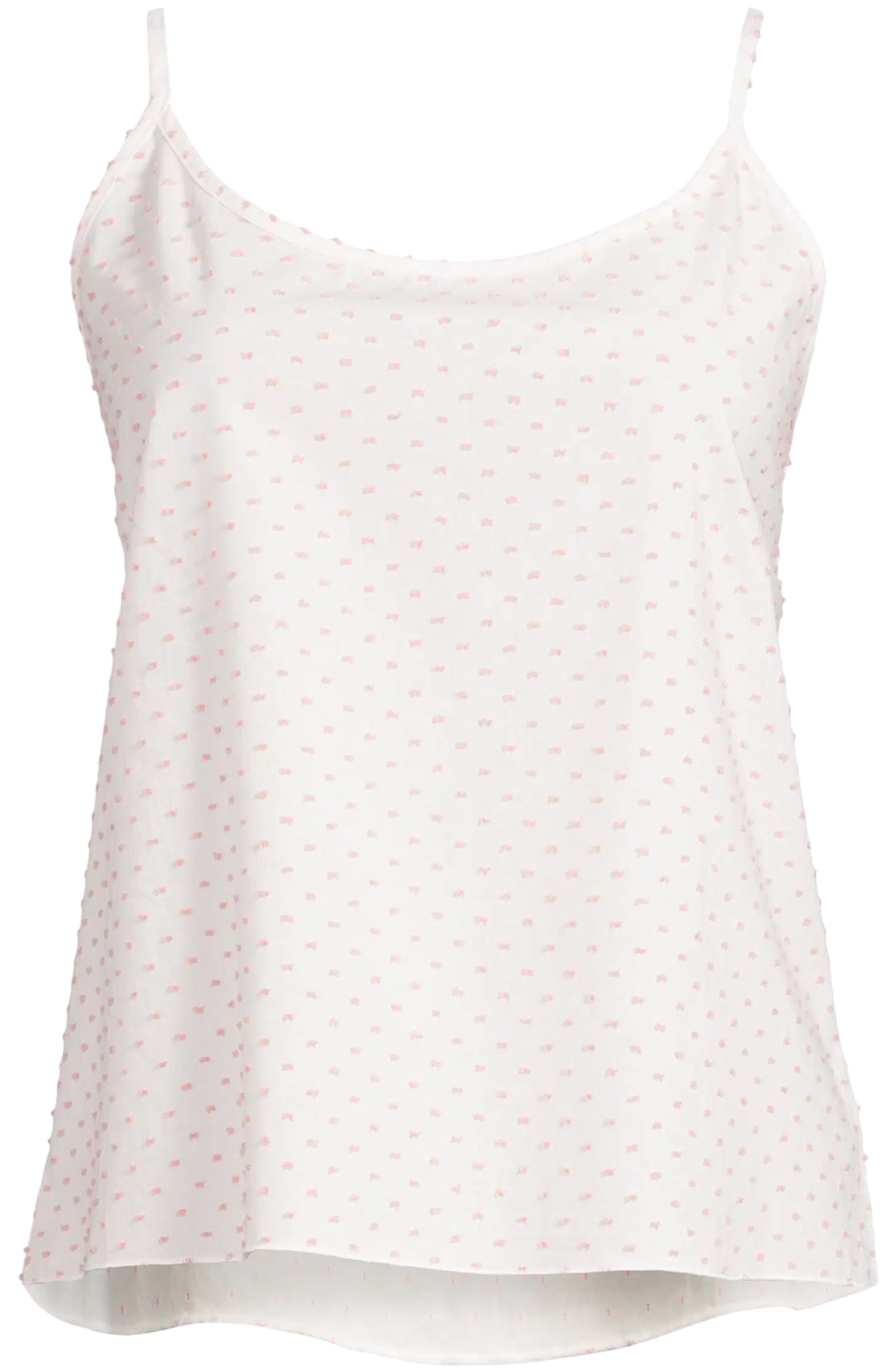 TEX naisten shortsipyjama I279944 - Off white - 5