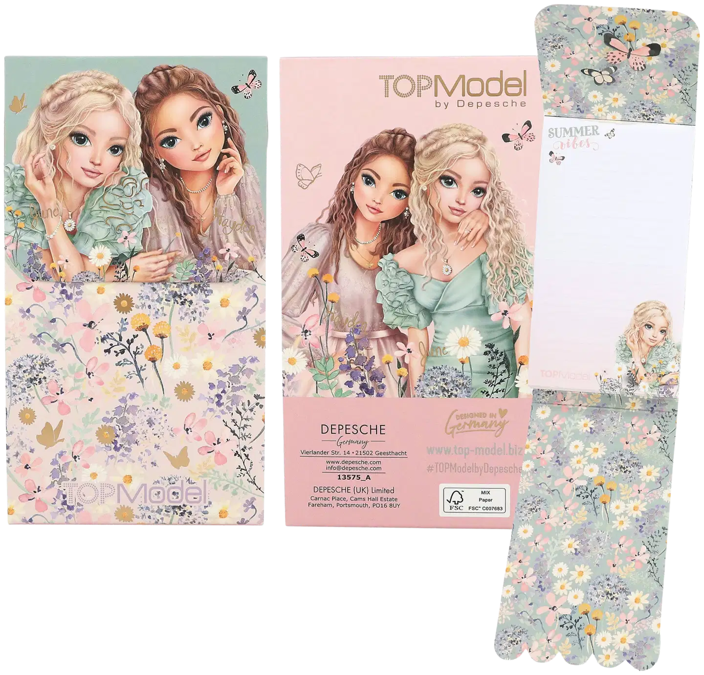 TOPModel muistilehtiö magneettikiinnityksellä - 2