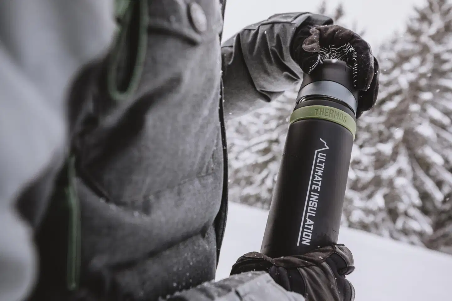 Thermos termospullo Ultimate 0,5 l harmaa - 5