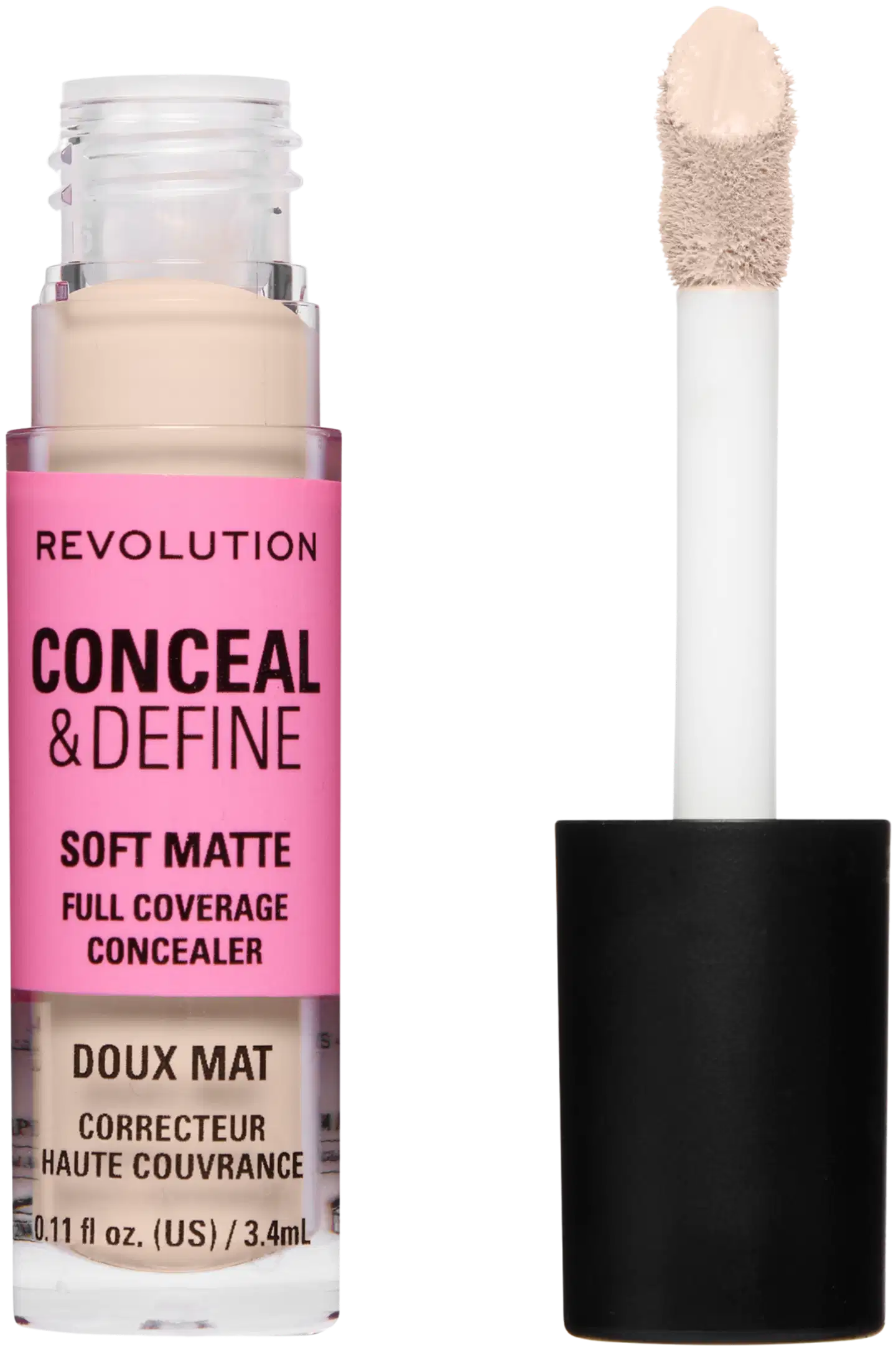 Makeup Revolution Conceal & Define Concealer C3 peite- ja korostusväri - Cool C0,5 - 3