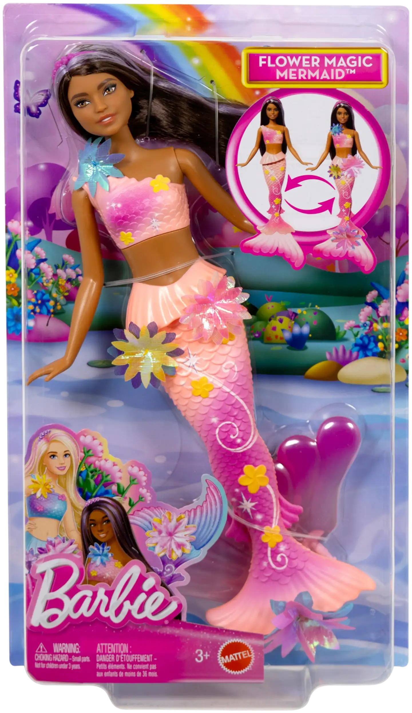 Barbie Blooming Mermaid -Nukke Pinkki - 2