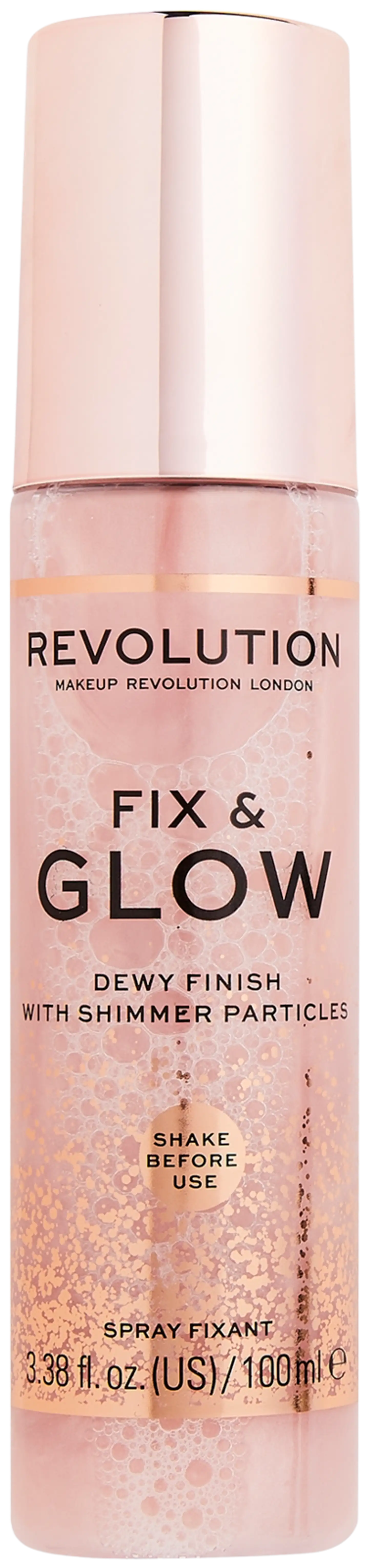 Revolution Fix & Glow Fixing 100ml meikkisuihke - 1